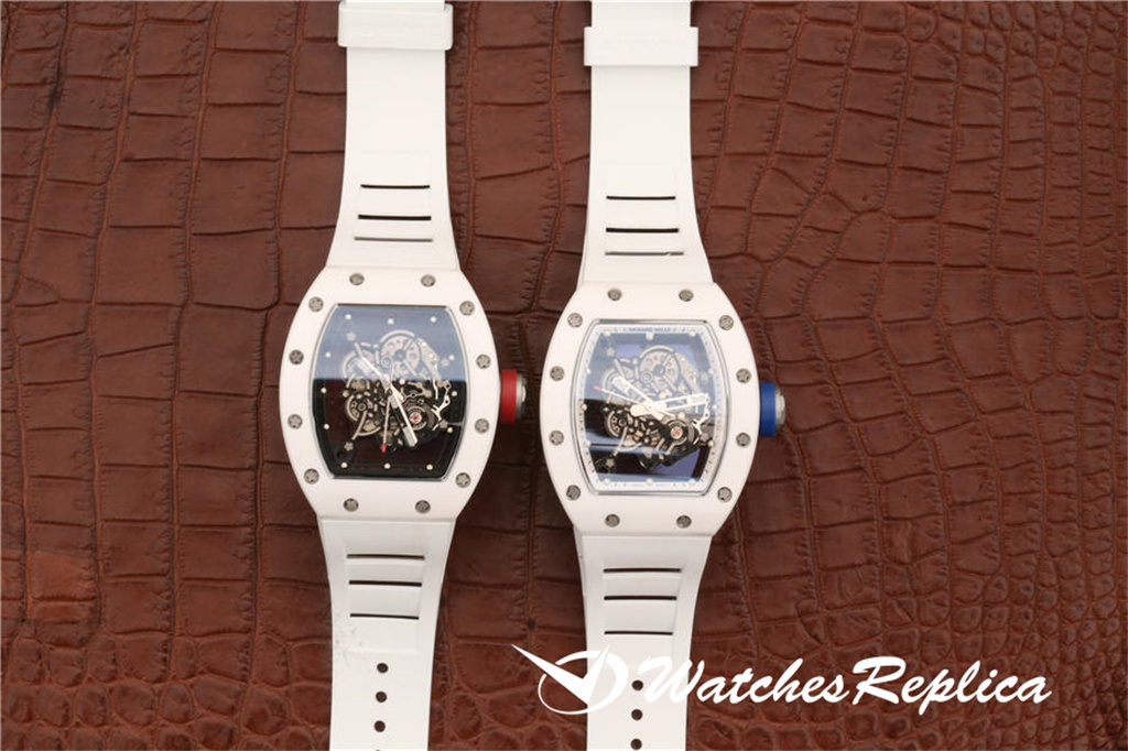 AAA Richard Mille RM055 Orologi Replica In Ceramica-14