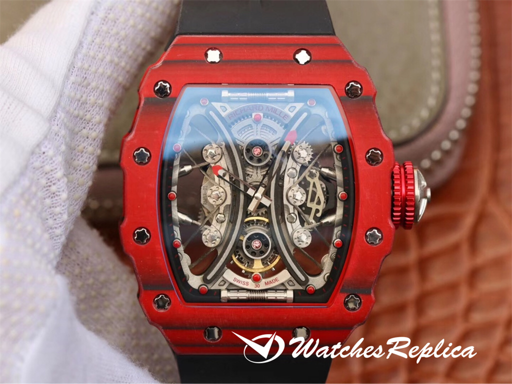 Richard Mille RM53-01 Tpt Carbon Fibre Orologi Replica-0