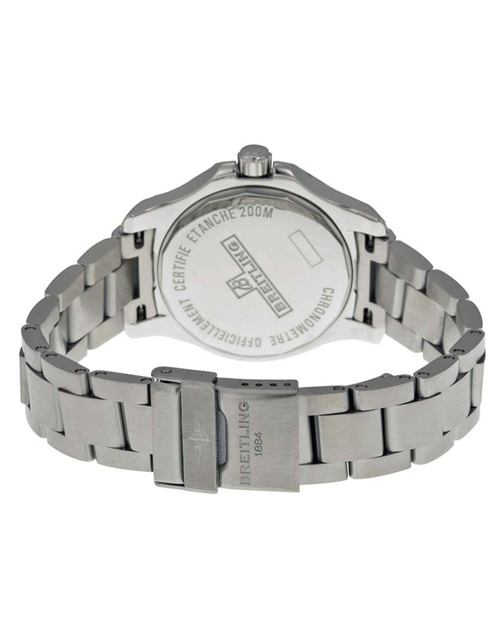 Breitling Colt Stratus Silver Dial Ladies Guarda A7738811 G793Ss 33MM-2